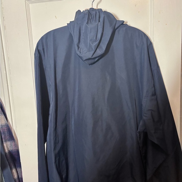 Champion Navy Windbreaker with Yellow Logo notre dame - Picture 3 of 3